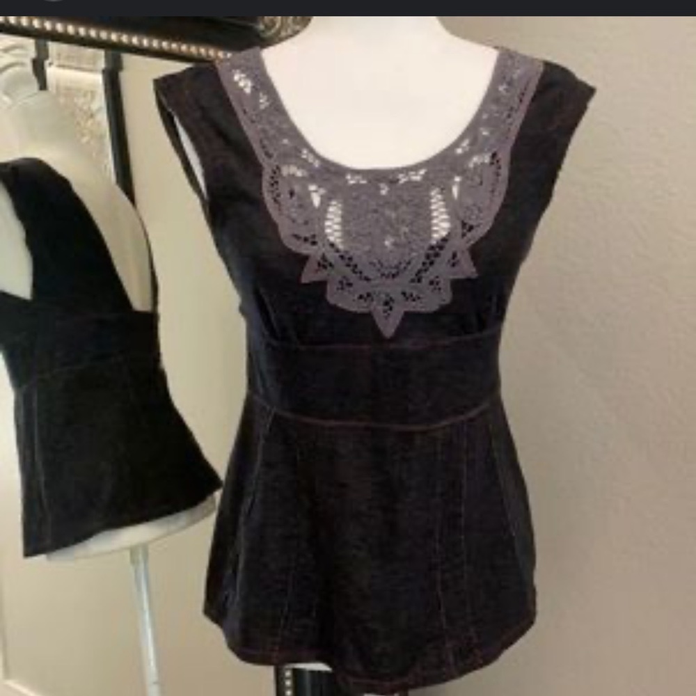 Free People Dark Grey shirt